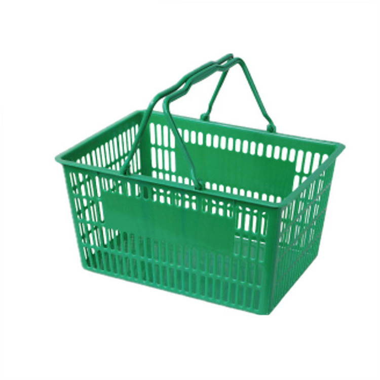 handheld small plastic shopping basket 