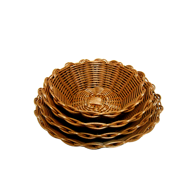 plastic PP rattan bread basket for display Buy fruit basket, bread
