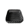 square type PP plastic rattan laundry basket for storage